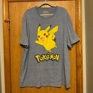 2 xl tall pikachu Pokémon tee shirt